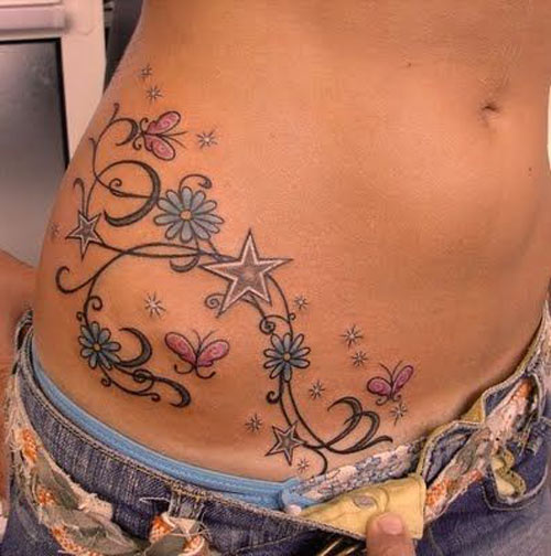 birthday gift  Pelvic tattoos Tattoos for women Tattoo designs